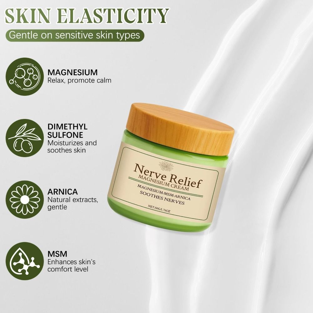 Skincare Ingredients - Krem z MSM i Arnika, naturalny