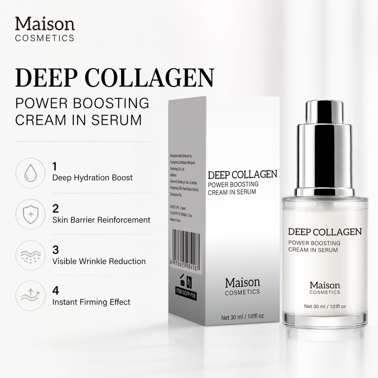 Skincare Skintific - Serum kolagenowe, serum dla kobiet na