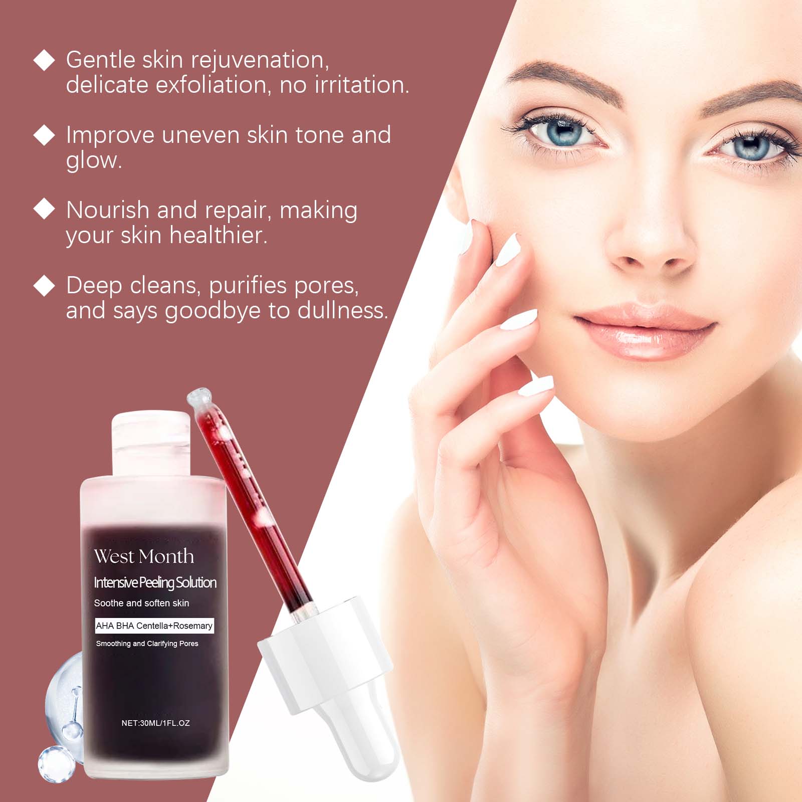 Peeling do twarzy, serum przec – Ferulic Acid Serum recenzja i cena