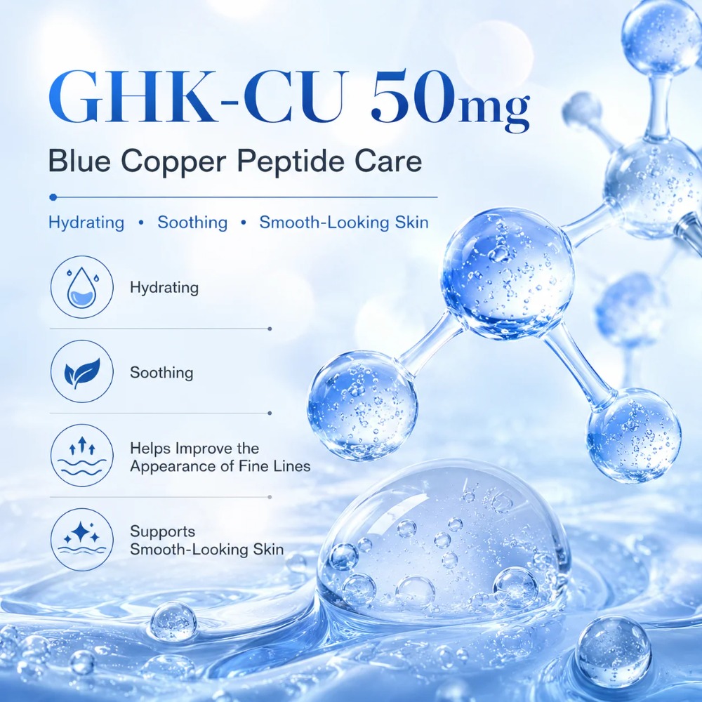 Proszek peptydu miedziowego GH – Skincare Ingredients recenzja i cena
